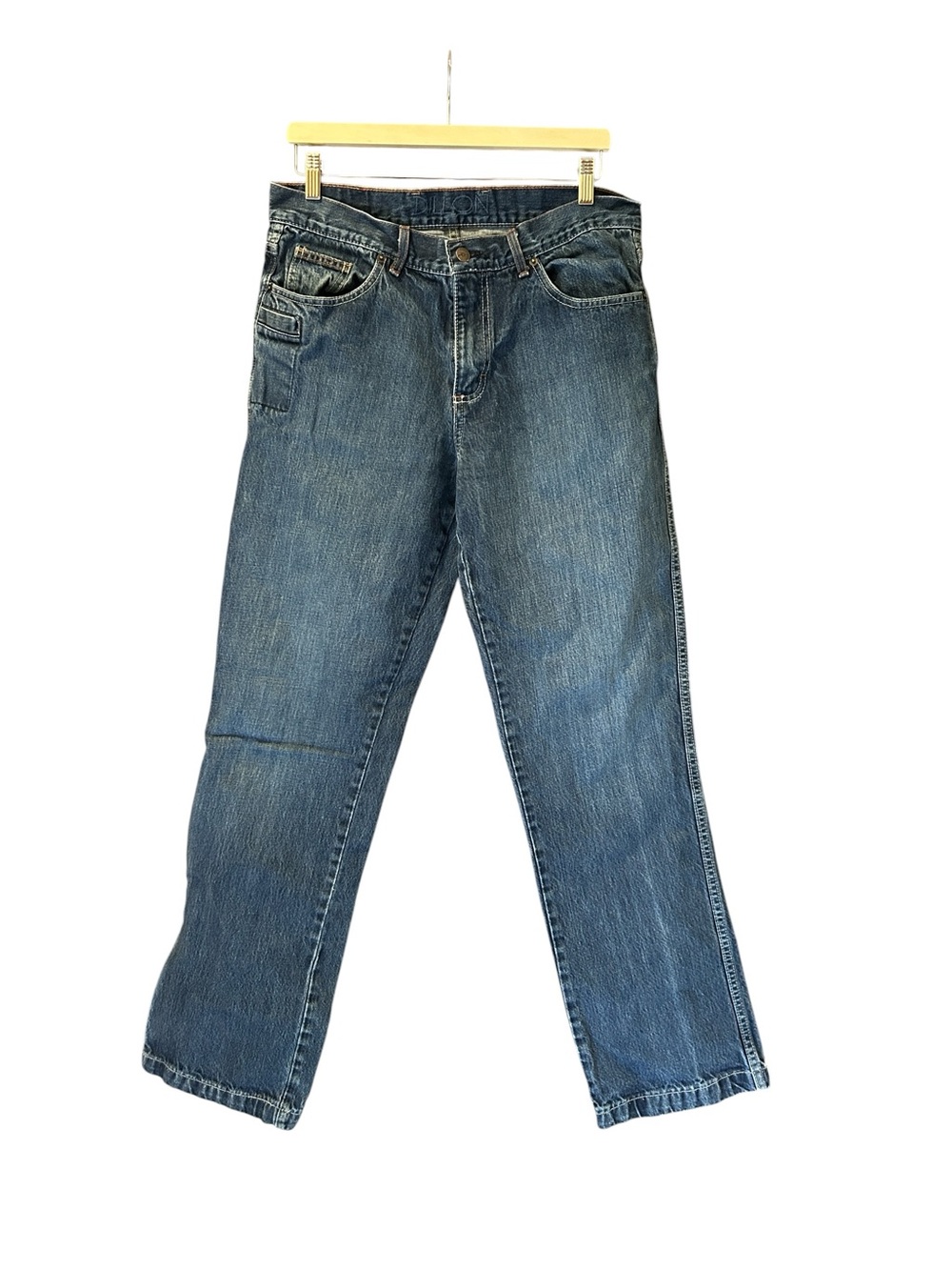 Kimes Ranch Mens Denim Jeans Size 34x33 Blue Premium Western Cowboy Pants Dillon